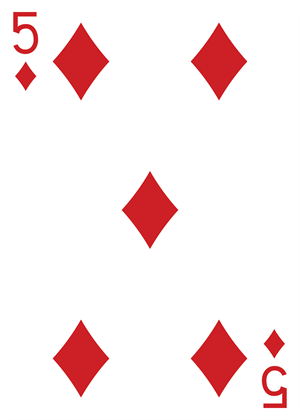 5 of diamonds