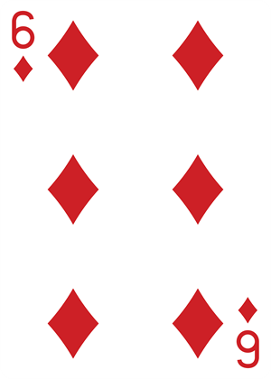 6 of diamonds