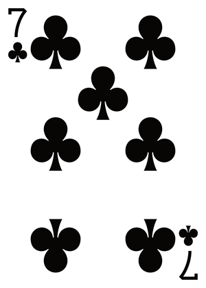 7 of clubs
