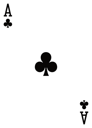 A of clubs